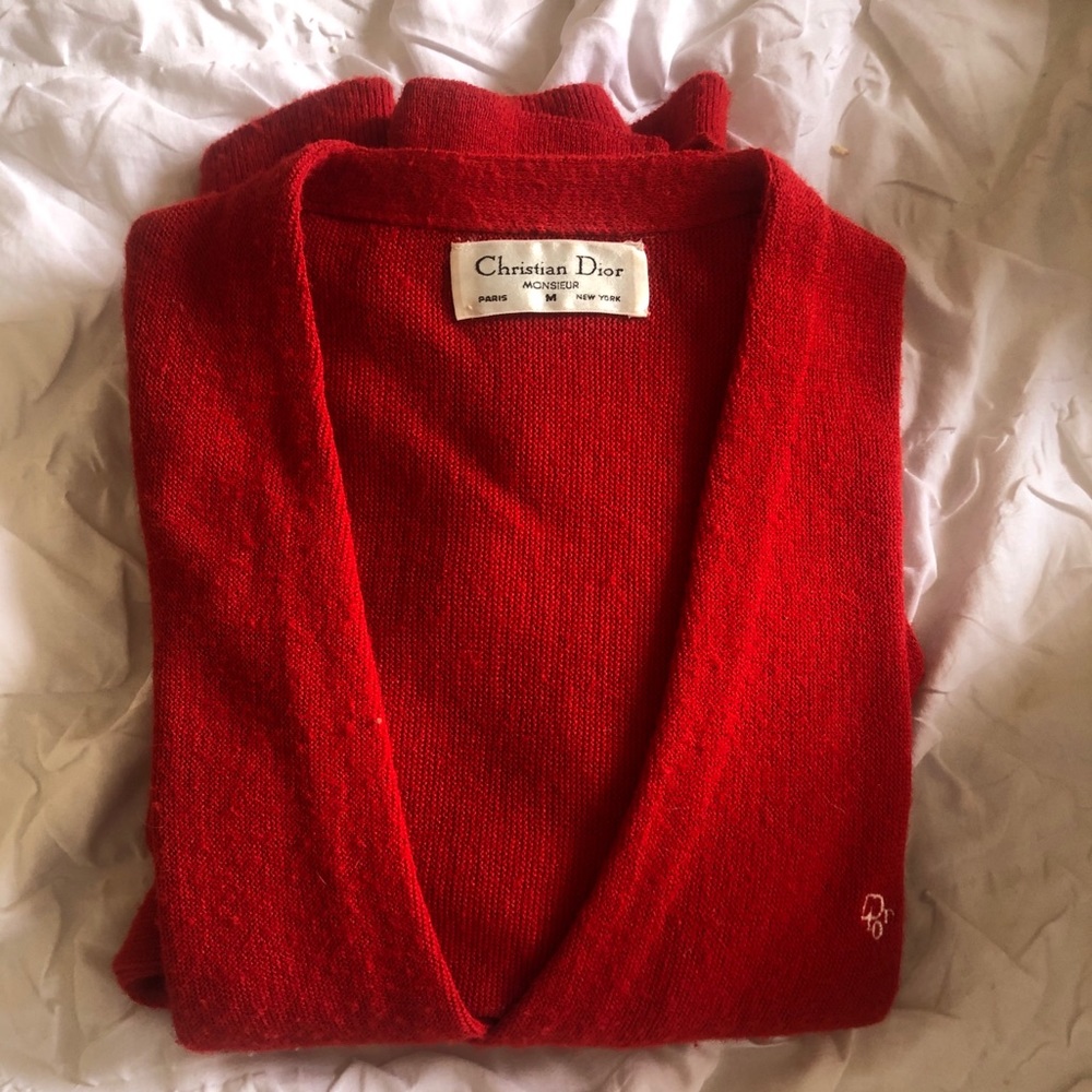 *SOLD* Auth. VINTAGE DESIGNER “Dior” Sweater